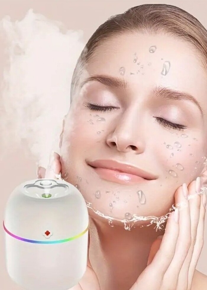 Aromaterapi Hava Nemlendirme Cihazı (Beyaz) - Görsel 5