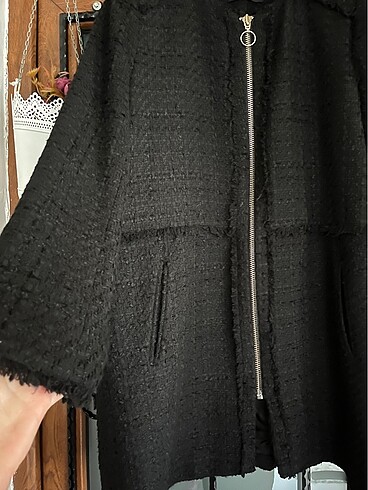 xl Beden siyah Renk Zara siyah kaban