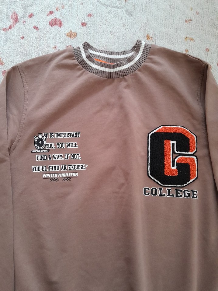 Uzun Kollu Sweatshirt - Görsel 2