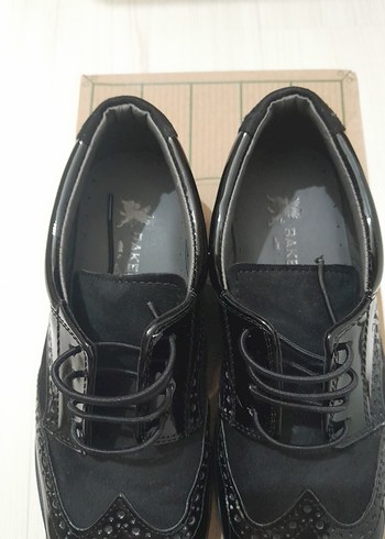 Klasik Siyah Rugan Erkek Çocuk Özel Ayakkabı - Görsel 5