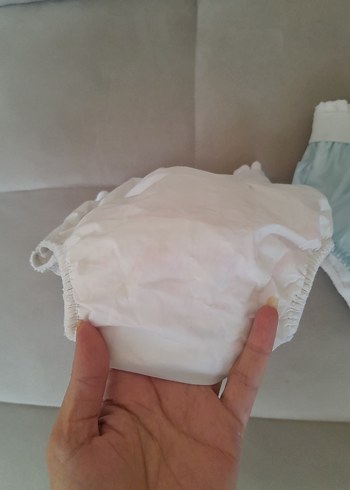 Bebek İç Çamaşırı 2'li Set Beyaz - Görsel 2