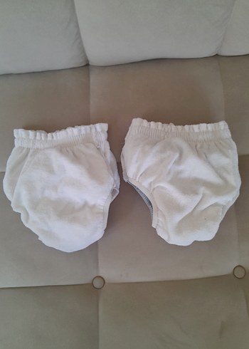 Bebek İç Çamaşırı 2'li Set Beyaz - Görsel 4