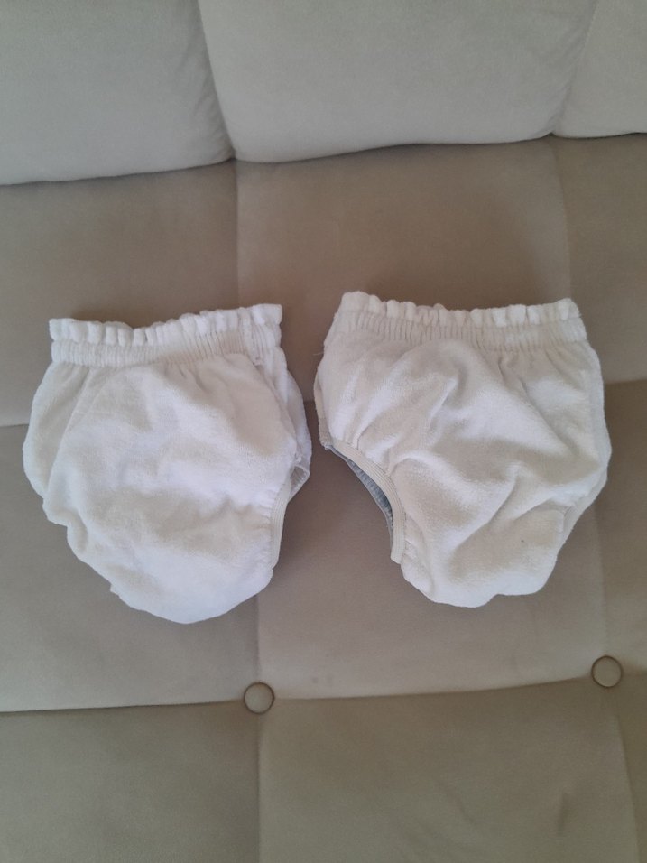 Bebek İç Çamaşırı 2'li Set Beyaz - Görsel 4