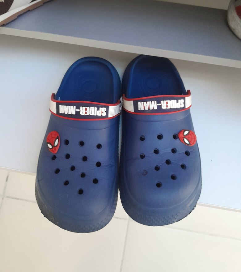 Spider-Man Lacivert Çocuk Terliği — görsel 2/3