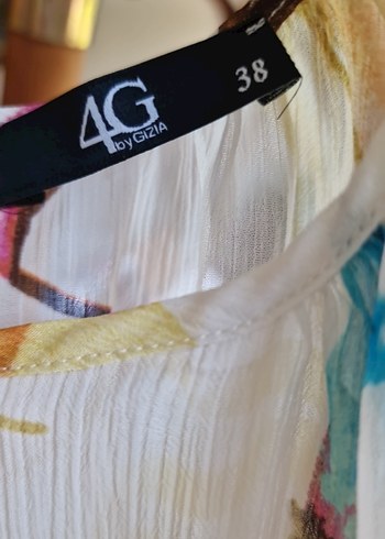 Çiçek Desenli Bohem Hamile Bluzu - Görsel 5