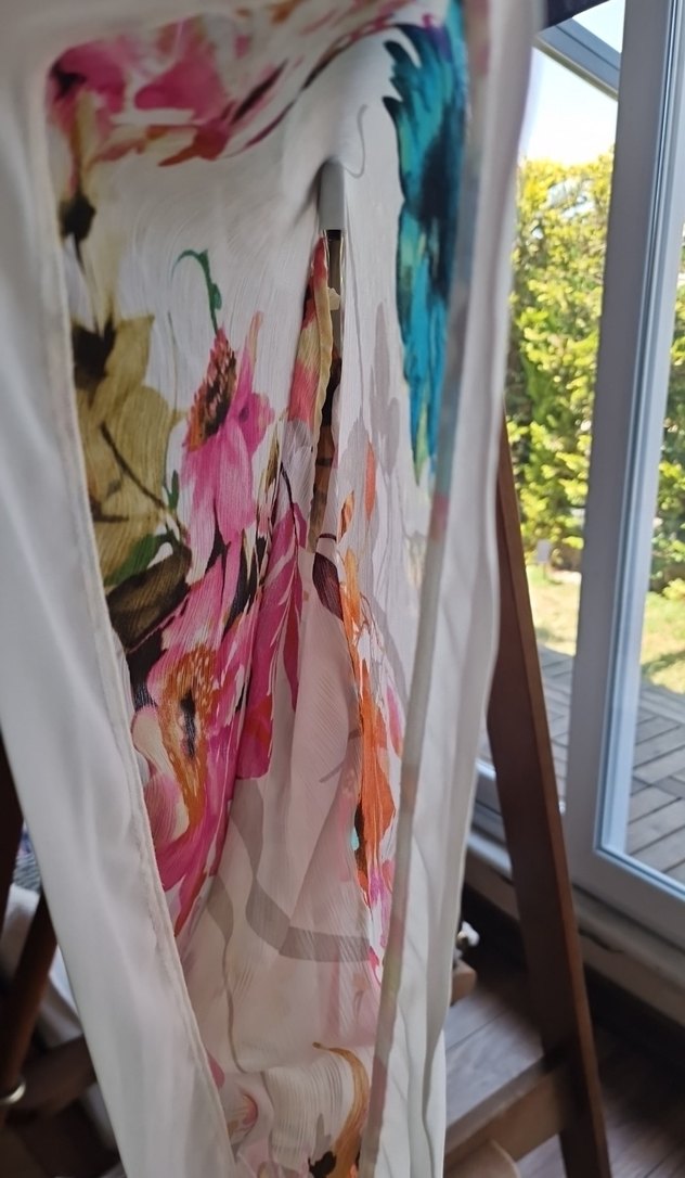 Çiçek Desenli Bohem Hamile Bluzu - Görsel 3