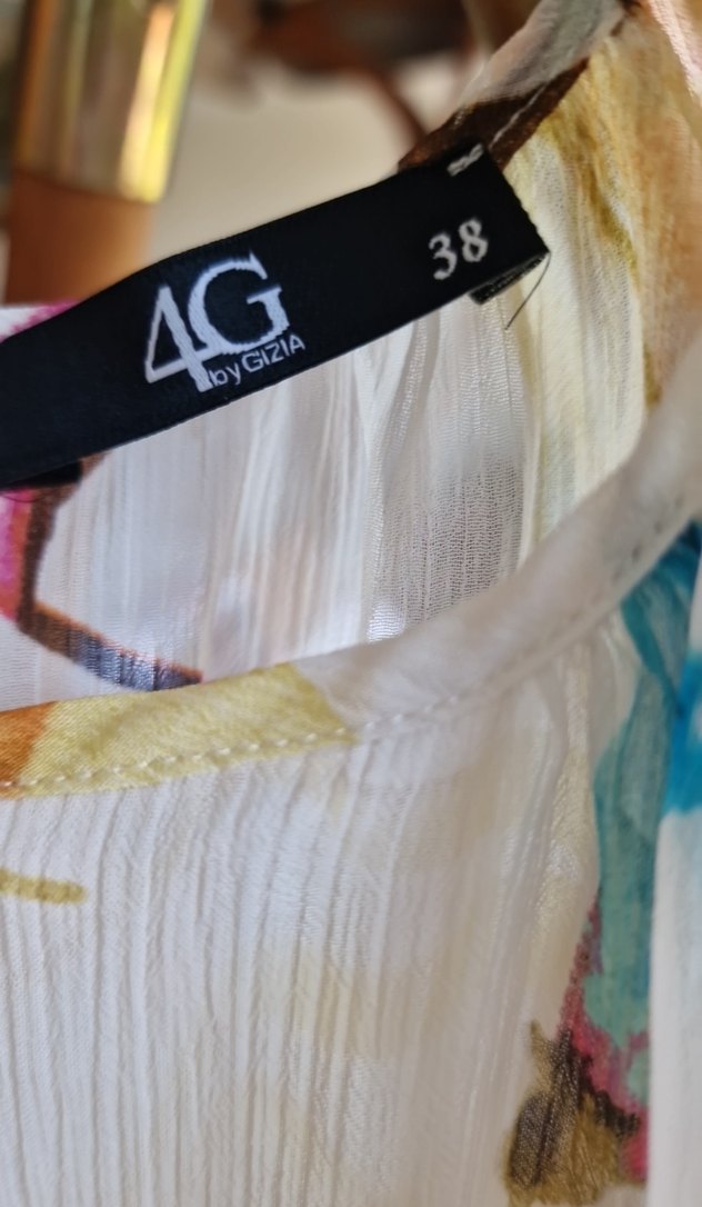 Çiçek Desenli Bohem Hamile Bluzu - Görsel 5