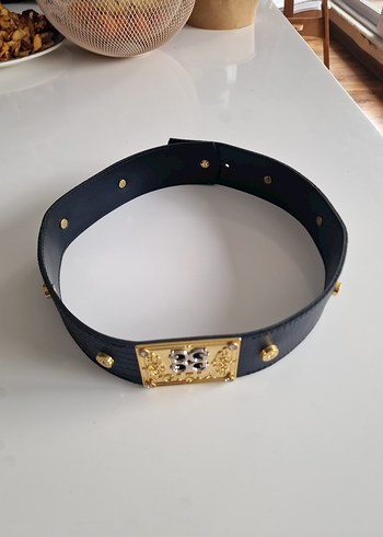 Altın Tokalı Deri Kadın Kemer - Görsel 5