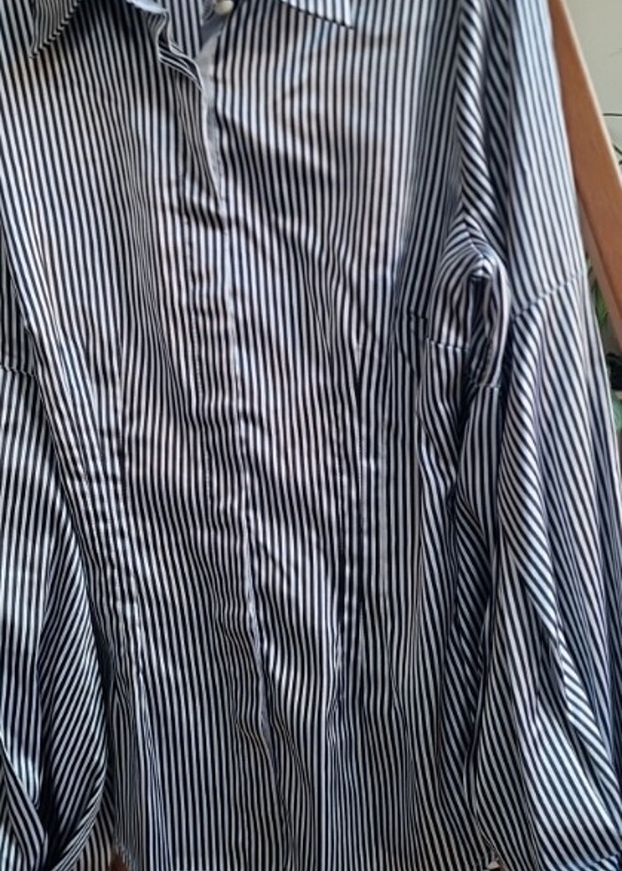 Saten sık gömlek - Görsel 4