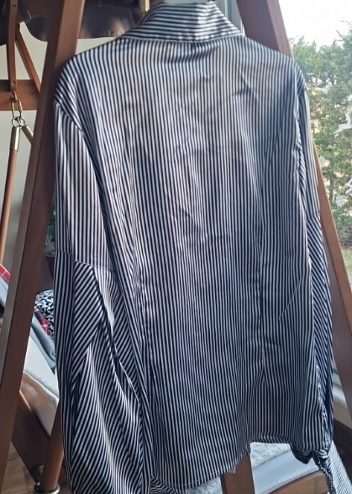 Saten sık gömlek - Görsel 5