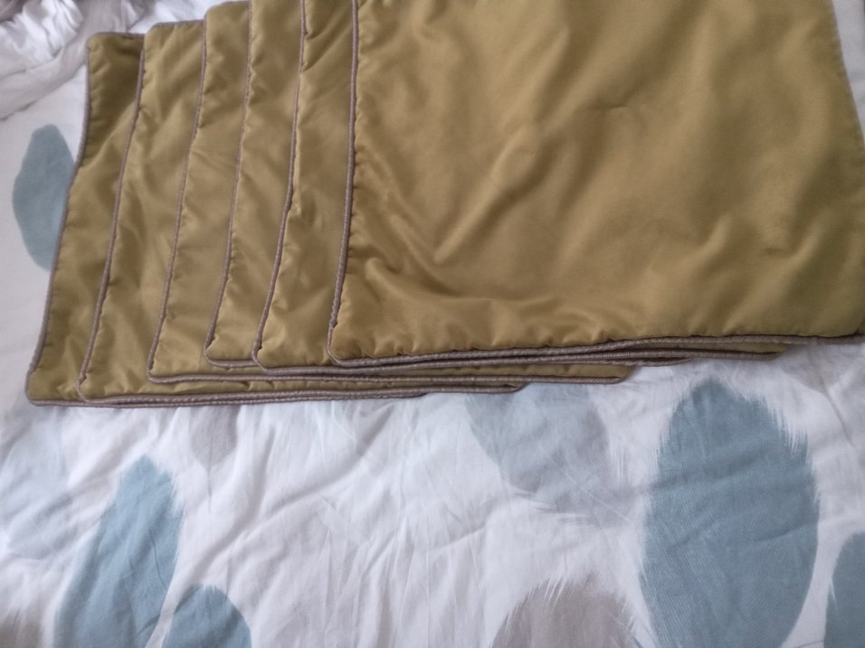 Zeytin yeşili kırlent kılıfı - Görsel 4