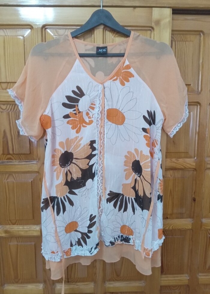 Hamile şifon bluz - Görsel 2