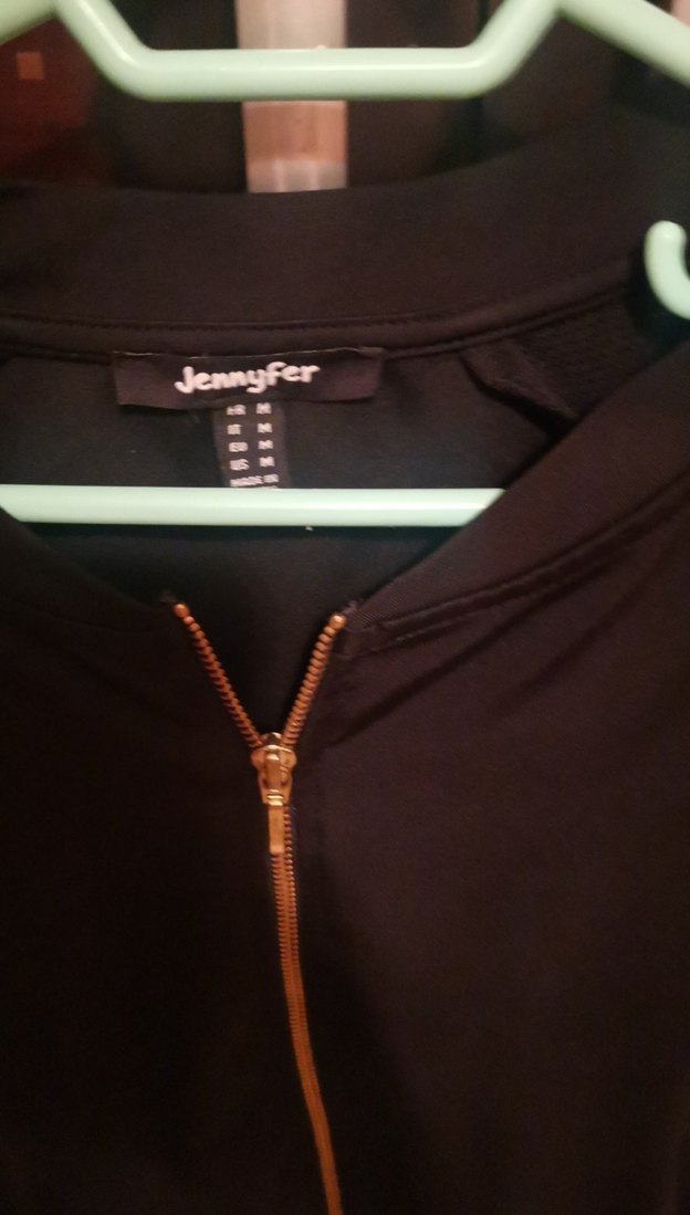 Siyah Fermuarlı Kadın  aşotman ûztû - Görsel 3