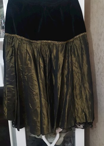 Düğmeli Siyah Süet Nakışlı Kadın Lazer takım - Görsel 5