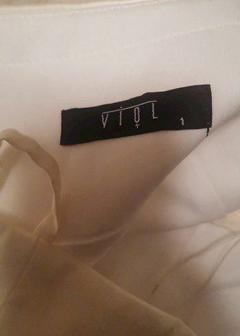 Beyaz Straplez Kat Kat Midi Abiye Elbise beden 1 - Görsel 7