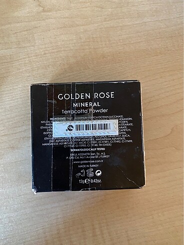 Golden Rose Terracota Kapatıcı Pudra