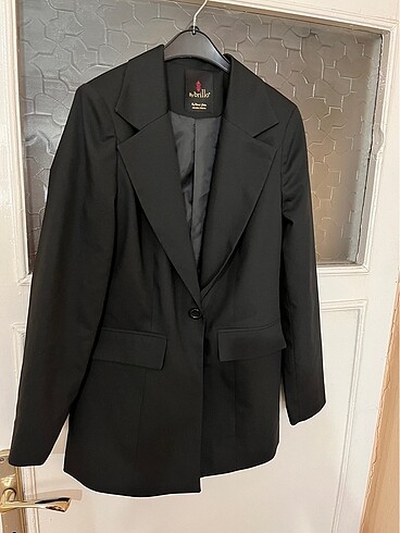 Siyah blazer ceket