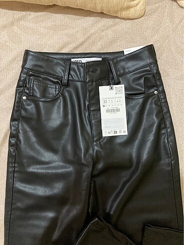 ZARA DERİ PANTOLON