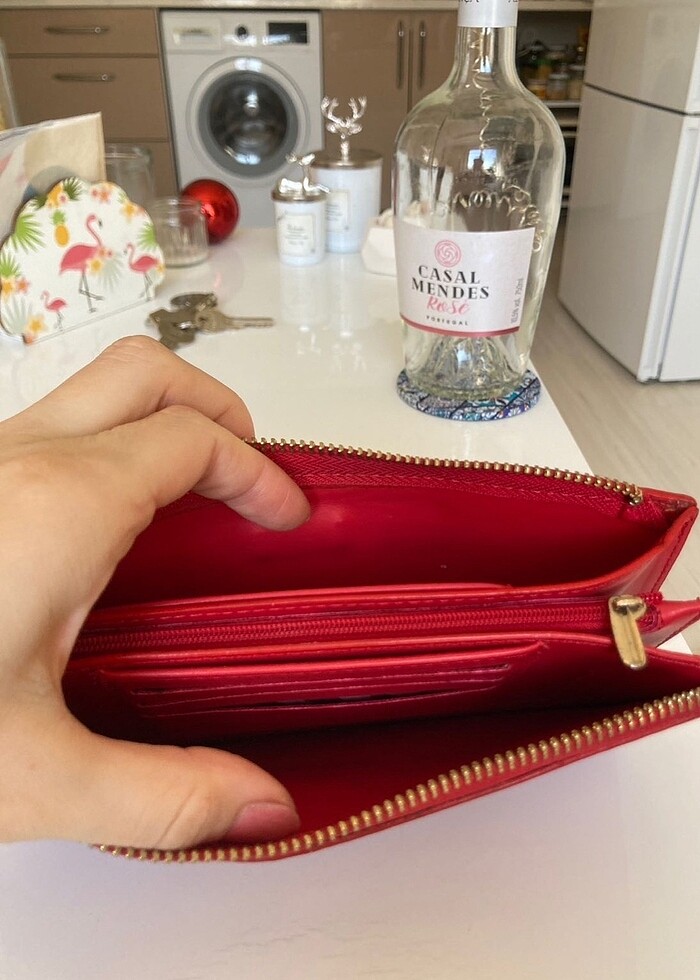 Matmazel hakiki deri cüzdan - Görsel 3