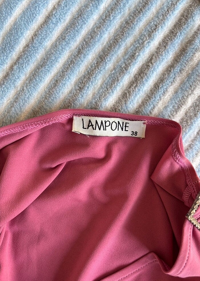 Vintage 90?s elbise abiye - Görsel 4