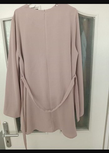 Diğer Diger Bej Uzun Kollu Salaş Tunik