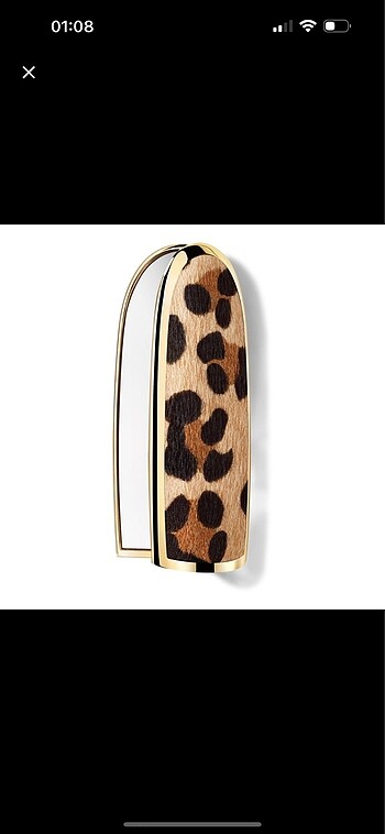Guerlain Rouge G ikonik leopar ruj kabı