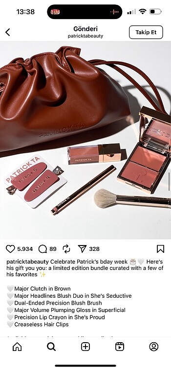 Patrick Ta birthday bundle set