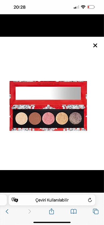 Pat Mcgrath labs luminous legends far paleti