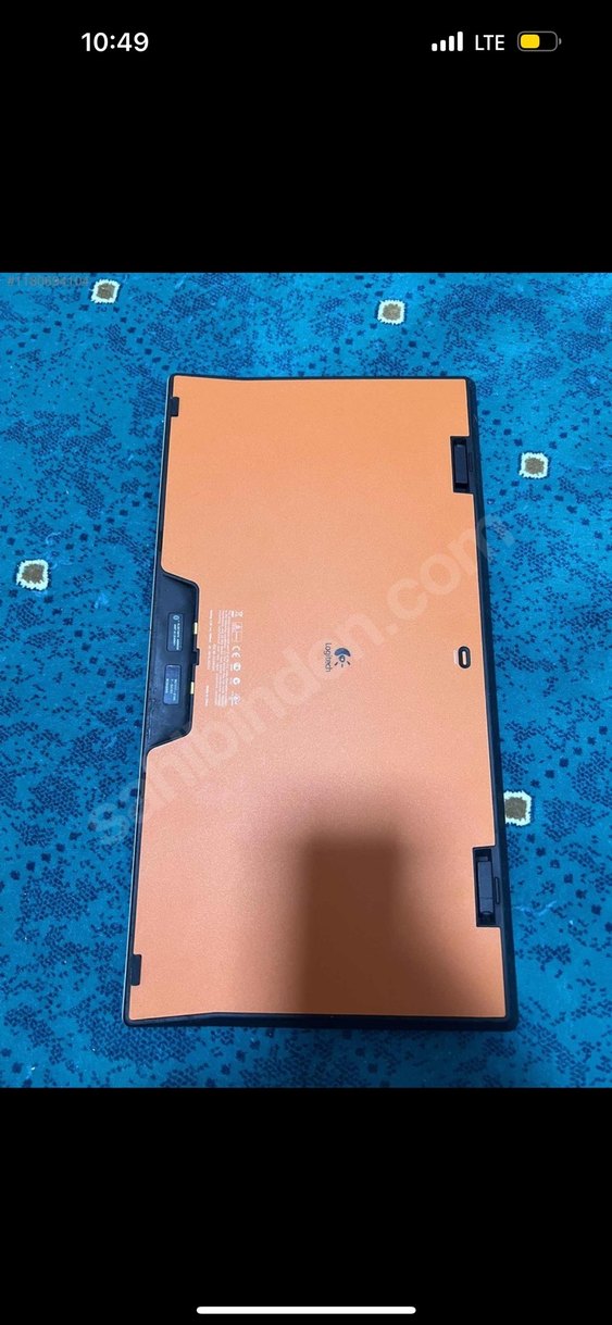 Siyah Logitech Multimedia Klavye - Görsel 3