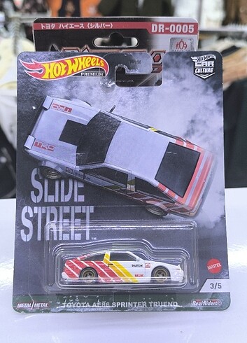 Hot Wheels Premium Slide Street Toyota Ae86 Sprinter Trueno 