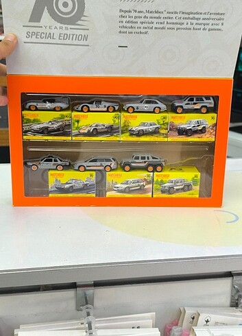 Matchbox 70. yıl özel kutu 7 araç 