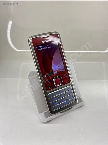 Nokia 6300 RED Orjinal Yenilenmiş