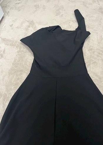 V Yaka Siyah Hamile Bluzu - Görsel 2