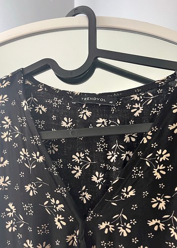 Siyah Piliseli Uzun Kollu Kadın Elbise - Görsel 5