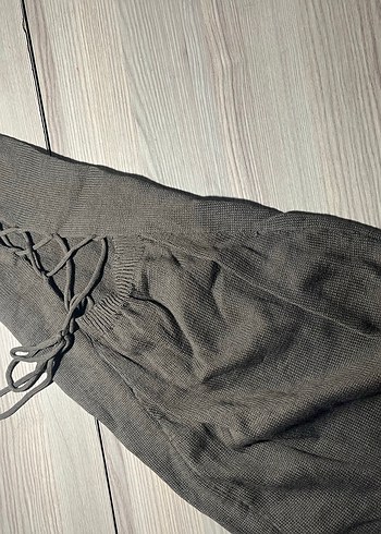 Kahverengi Mini Mai studio elbise - Görsel 6