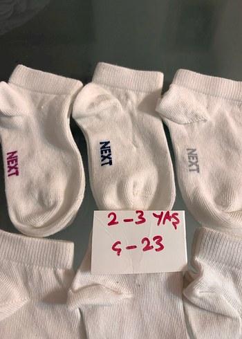 Beden Erkek Beyaz Kısa Atletik Çoraplar - 6'lı Set