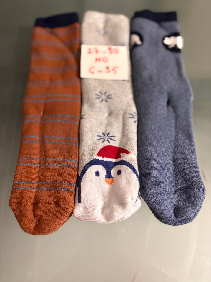 Erkek Çocuk Çok Renkli Desenli Çorap Seti - Görsel 2