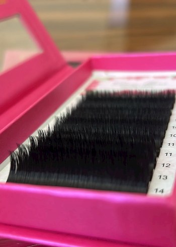 İpek kirpik 7mm-15 mm karışık uzunluk - Görsel 2