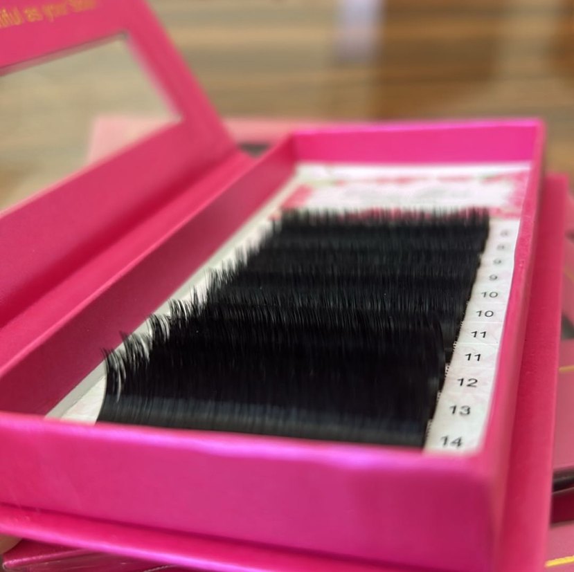 İpek kirpik 7mm-15 mm karışık uzunluk - Görsel 2