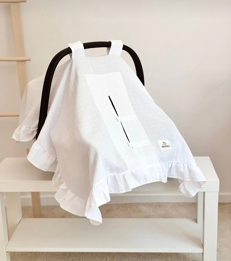 Bebek puset örtüsü Jr Bunnies - Görsel 2