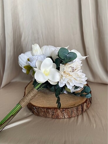 Beyaz somon gelin çiçeği - Görsel 2