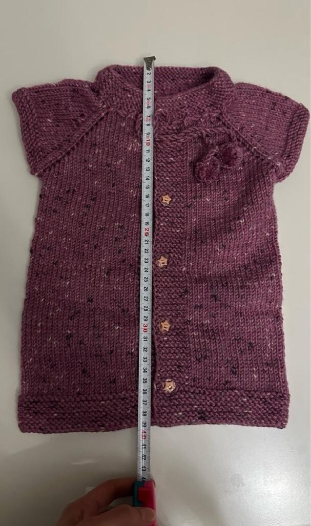 Bebek Örgü Hırka - Görsel 2