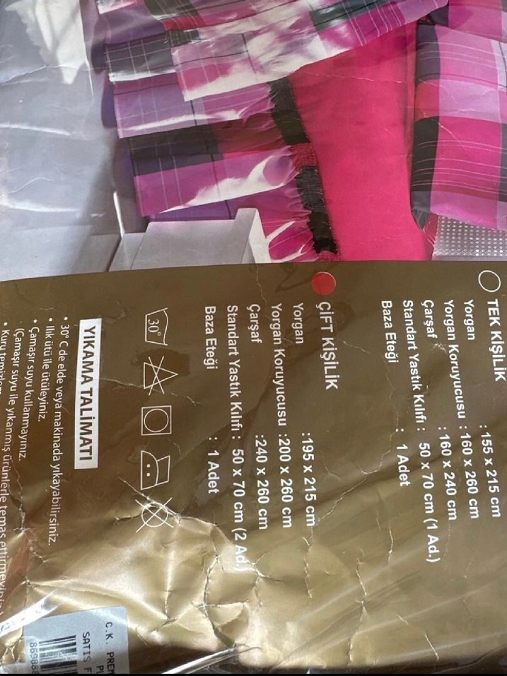 Çift kişilik uyku seti (sıfır) - Görsel 4