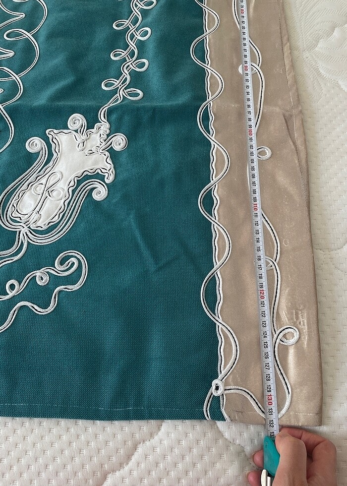 Sıfır büyük işlemeli seccade - Görsel 3