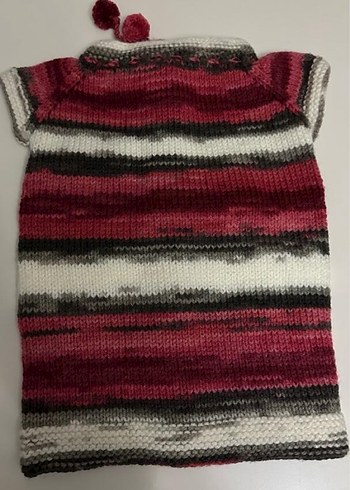 El Örgüsü Bebek Hırka - Görsel 3