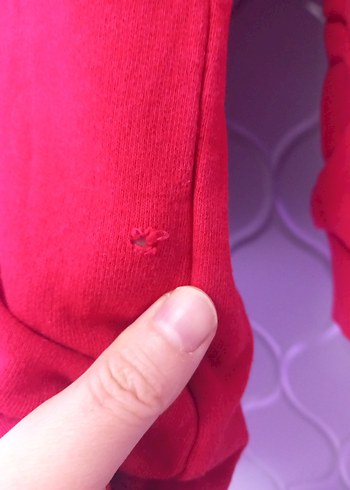 iş kiyafeti Kırmızı Uzun Kollu BNC Sweatshirt - Görsel 5