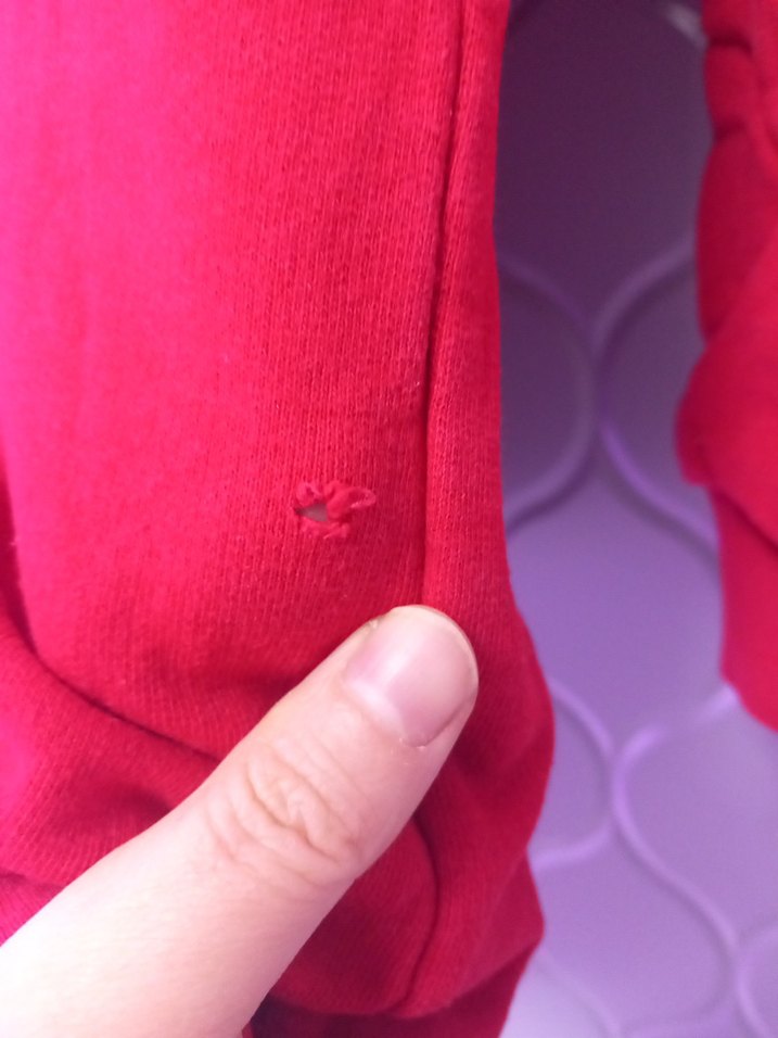 iş kiyafeti Kırmızı Uzun Kollu BNC Sweatshirt - Görsel 5