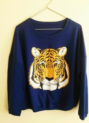  Kaplanlı Sweatshirt