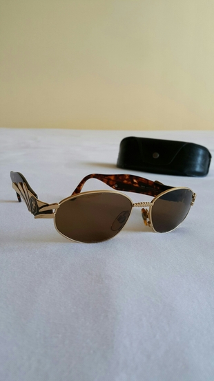 90lara ait gerçek vintage Linea Pitti marka güneş gözlüğü