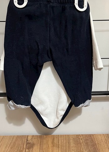 Uzun Kollu Erkek Bebek Baskılı Body - Görsel 2